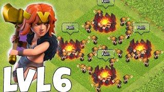 UPDRADE VALKYRAE IN 1 SECOND.  IN CLASH OF CLANS
