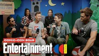 The Flash Stars Grant Gustin Danielle Panabaker & Cast LIVE  SDCC 2019  Entertainment Weekly