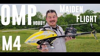 OMP Hobby - M4 - PNP 3D Heli - Maiden Flight