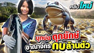 บุกบ่อ ดุกยักษ์ อาณาจักร  กบล้านตัว ของ #น้องหนูนาถ l SUPER10