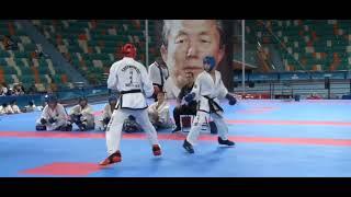 Taekwon-Do ITF World Championship Astana 2023 Team Sparring junior male 16-17y Greece VS Kazakhstan