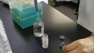 2  Reconstitute Lyophilized CSE powder by 1 8ml BET Water