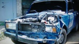 Кузовной ремонт ВАЗ 2107 часть 1 .BODY REPAIR