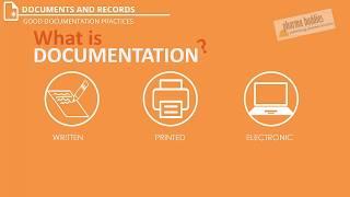 Best Video on Good Documentation Practices - Documents and Records  GxP  GMP Part 14