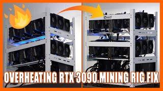 We Fixed Our Overheating RTX 3090 Nvidia Build & Increased Our Farm by 72 MHs