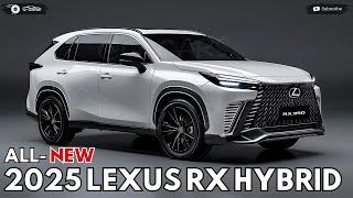 2025 Lexus RX Hybrid Unveiled - The Best Choice Of Luxury Crossover SUV 