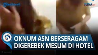 ASYIK Berduaan di Kamar Hotel Bareng Suami Orang PNS Ini Kelabakan saat Digerebek