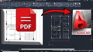 Pdf import To AutoCAD With Exact Dimensions