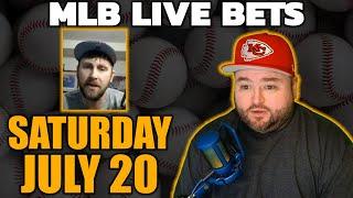 Live Bets With Kyle Kirms MLB Picks Friday July 20
