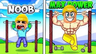 NOOB zu PRO werden im MUSKEL SIMULATOR in ROBLOX