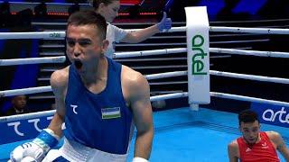 Finals 51KG BENNAMA BILLAL FRA vs DUSMATOV HASANBOY UZB  IBA World Boxing Championships 2023