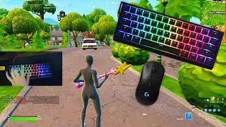 Wooting 60HE OG Fortnite MapKeyboard Sounds 240 FPS Smooth 4K⭐