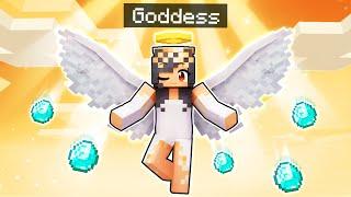 Playing As A GODDESS In Minecraft