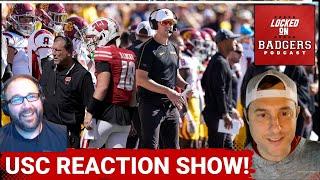 Wisconsin Badgers and USC Trojans live reaction show Lincoln Riley and Luke Fickell