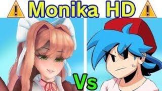 Friday Night Funkin VS Monika HD FULL WEEK Cutscenes FNF HD Mod Week 6 Doki Doki Literature Club