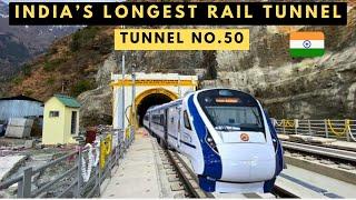 USBRL TUNNEL 50  INDIA’S LONGEST TRANSPORTATION TUNNEL  KHARI SUMBER SANGALDAN