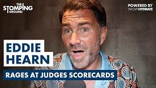 IM F**KING P*SSED OFF - Eddie Hearn RAGES at Crawford-Madrimov Scorecards & BLASTS Canelo Fight