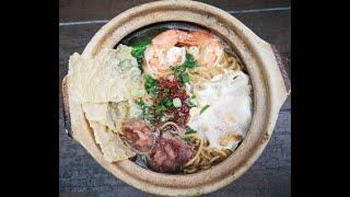 Claypot Yee Mee 瓦煲伊面 MummyKim Use Anchovies Powder to make soup