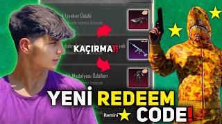 AKTİF REDEEM CODE PUBG MOBİLE 2024DESTANSI SET VEREN REDEEM KODLAR  PUBG MOBILE