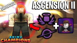 Level 120 Ascension II MAKIMA Celestial-Black Hole  Anime Champions Simulator Roblox