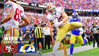 San Francisco 49ers vs. Los Angeles Rams  2022 Week 8 Game Highlights