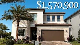 Luxury New Construction  Samoa Model Home Tour  GL Homes  Boca Raton FL  Palm Beach  County