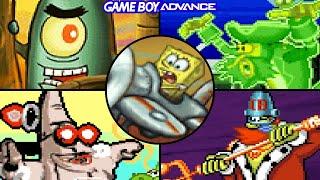 Game Boy Advance SpongeBob Boss Battle Collection 2001-2007 4K