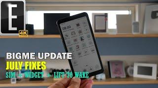 Bigme Color EINK SMARTPHONE - July UPDATE Sim Widgets etc