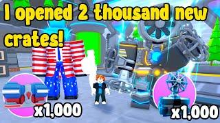 I Openned 2000 New Crates In Toilet Tower Defense