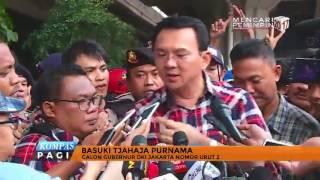 Ahok Blusukan ke Pademangan Cek Kondisi Kali