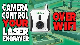 Mintion Lasercam Review  Control Laser Engraver over WiFi  MobilePC Control  Timelapses