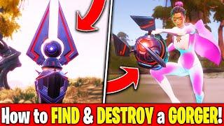 How to FIND and DESTROY a Gorger in Fortnite Spawn Location REWARDS GOLD RPG + 10k XP