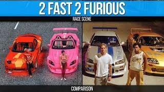 Grand Theft Auto 5 - 2 Fast 2 Furious Race Scene - Comparison