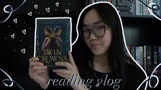 twin crowns  reading vlog ˖⁺‧₊˚˚₊‧⁺˖