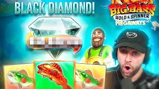 I SPIN IN a BLACK DIAMOND on BIG BASS HOLD & SPINNER Bonus Buys