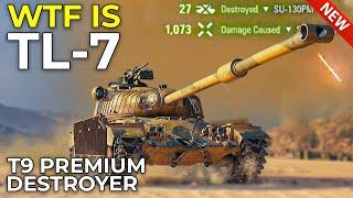 1440 Clip Damage Premium Destroyer TL-7  World of Tanks TL-7 Gameplay