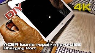 Acer Iconia A3 disassembly & repair USB charging port 4K