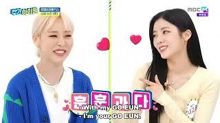 ENGSUB Weekly Idol EP560 Moonbyul Mamamoo Purple Kiss