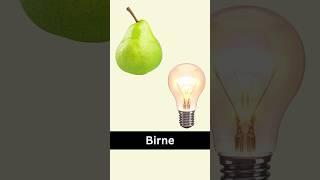 Sie heißen Birne #deutschlernen