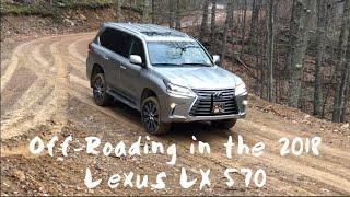 20182019 Lexus LX 570 Testing Crawl Control