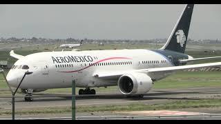 PLANE SPOTTING AT MMMX MEXICO CITY   INTERNATIONAL AIRPORT  5  WITH ATC 