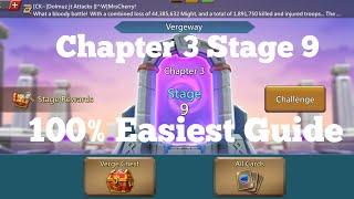 Lords mobile Vergeway Chapter 3 stage 9 easiest guide