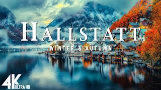 HALLSTATT Through Winter & Autumn in 4K UHD • Aerial Serenity and Scenic Views with Calming Music