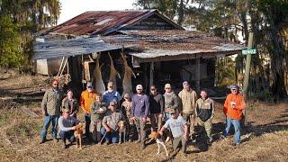 A DEER CAMP in Americas BIGGEST SWAMP  Hunting Deer with Dogs