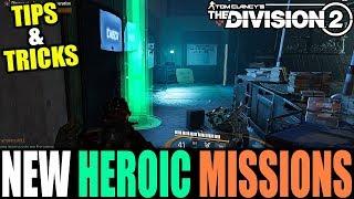 The Division 2 - EASIEST WAY TO COMPLETE HEROIC MISSIONS TIPS & TRICKS