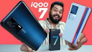 iQOO 7 & iQOO 7 Legend Unboxing And First Impressions  Dual Chip Snapdragon 870 120Hz & More