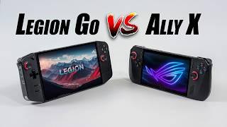 Handheld Showdown ASUS ROG Ally X vs Lenovo Legion GO