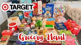 Target Grocery Shopping Haulmeal plan with prices