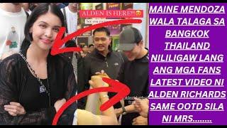 MAINE MENDOZA WALA TALAGA SA BANGKOK THAILAND NILILIGAW LANG ANG MGA FANS LATEST VIDEO NIALDEN RICHA