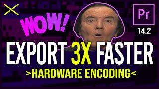 EXPORT FASTER w Hardware Encoding in Premiere Pro 2020  NVIDIA NVENC Update